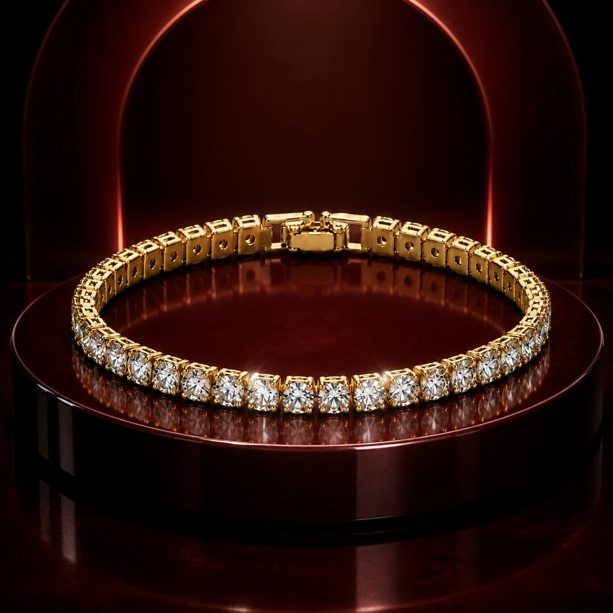 AURELIS Tennis Bracelet — 4 MM