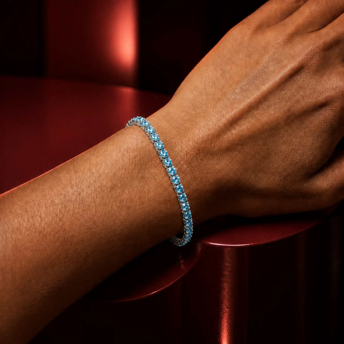 AURELIS Tennis Bracelet — 4 MM