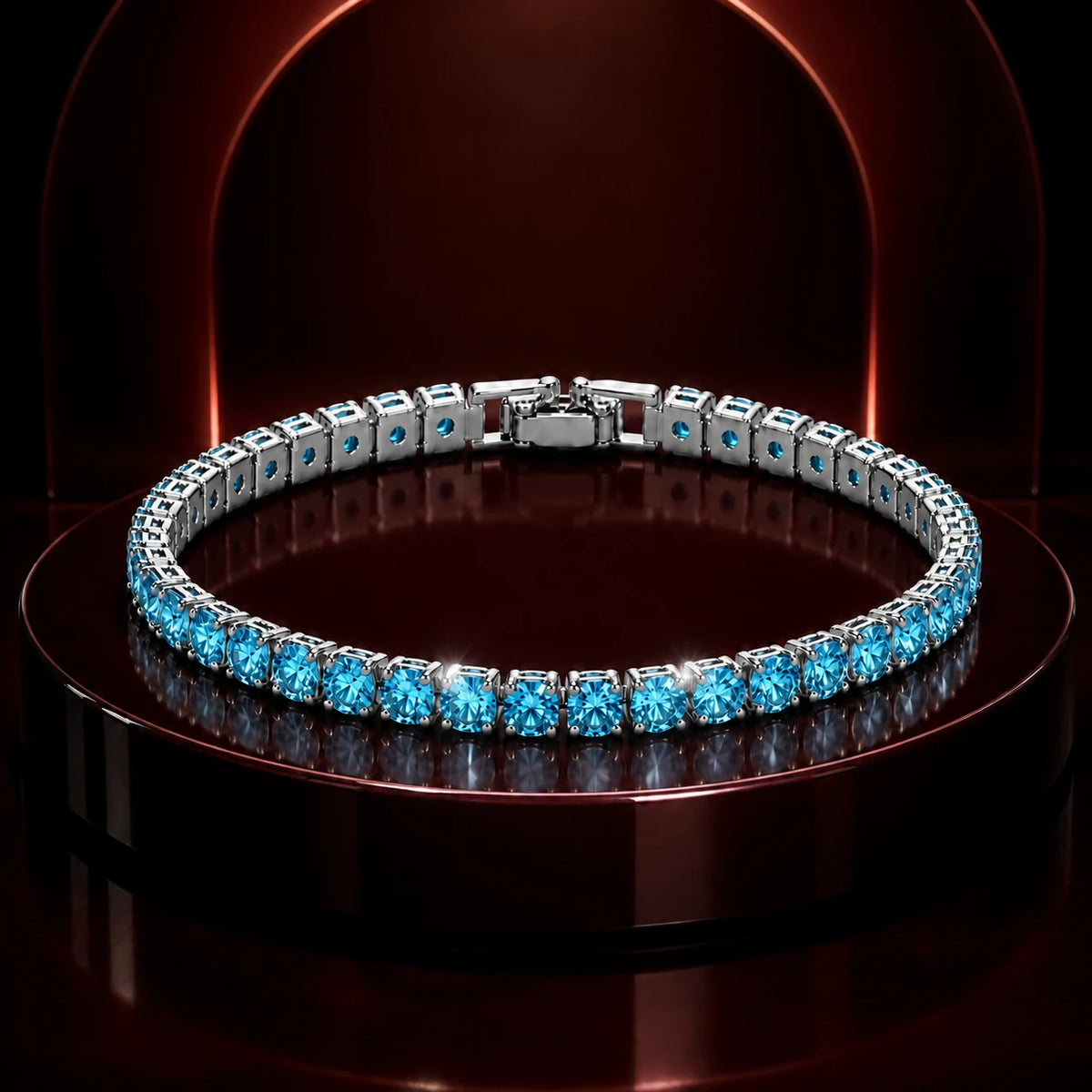 AURELIS Tennis Bracelet — 4 MM