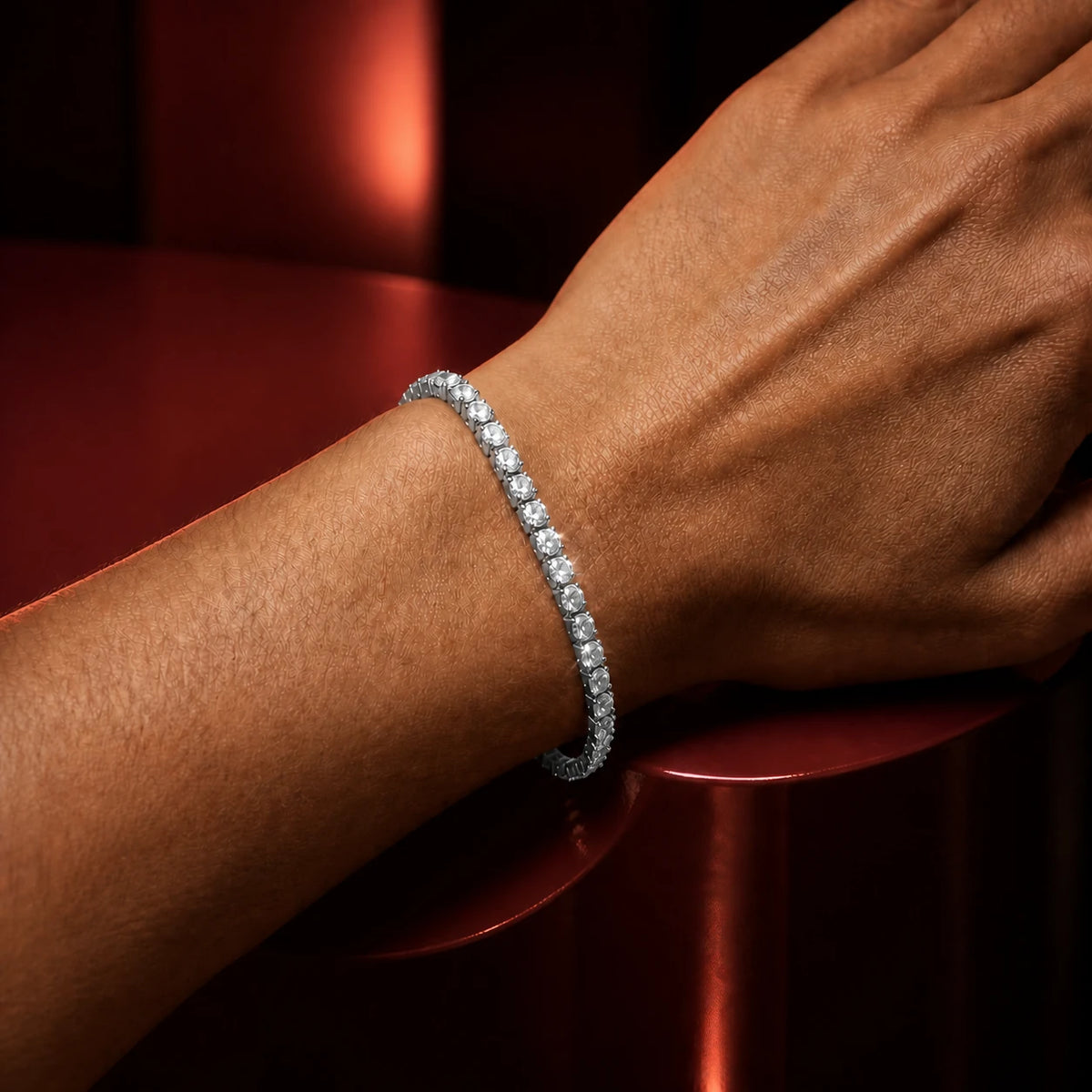 AURELIS Tennis Bracelet — 4 MM