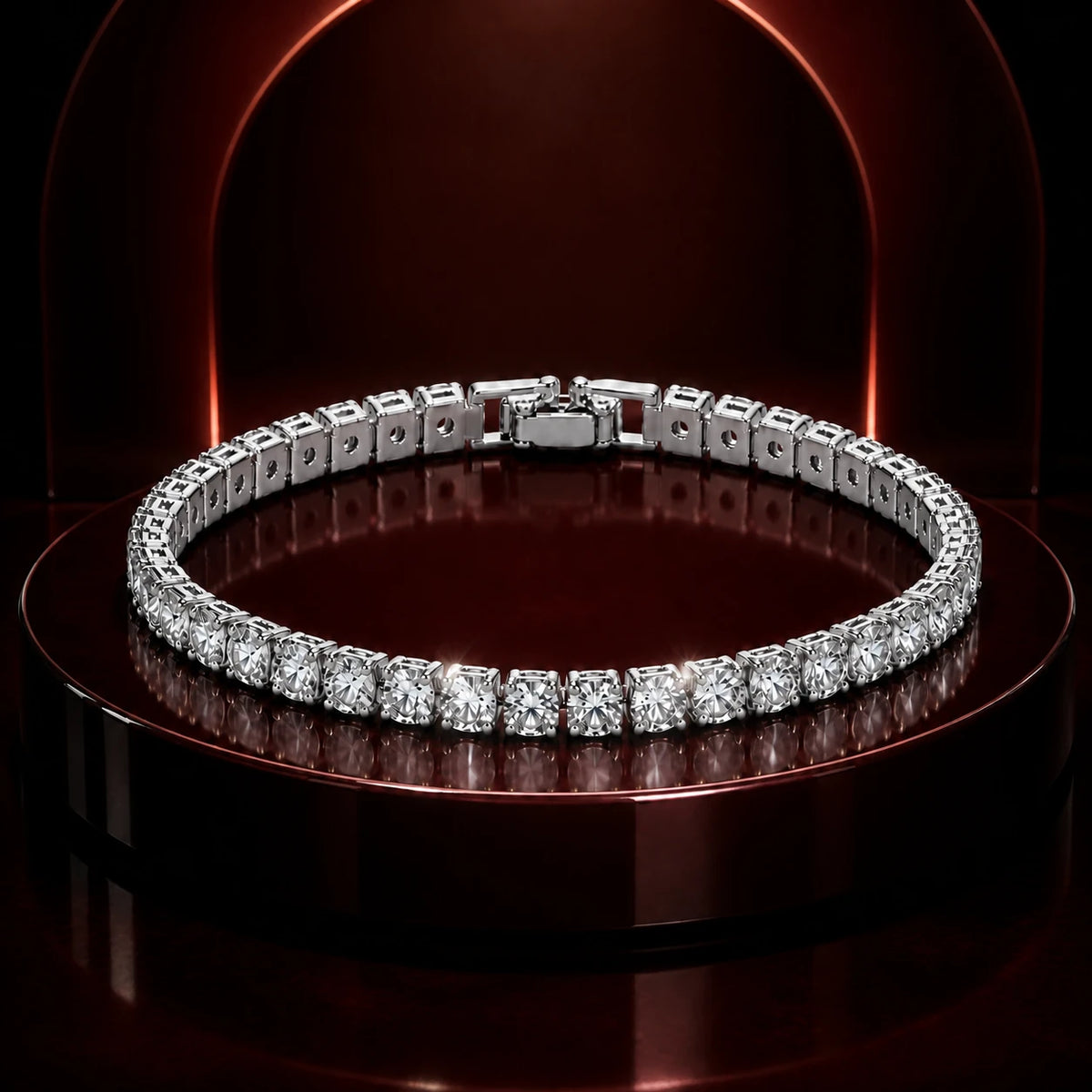 AURELIS Tennis Bracelet — 4 MM