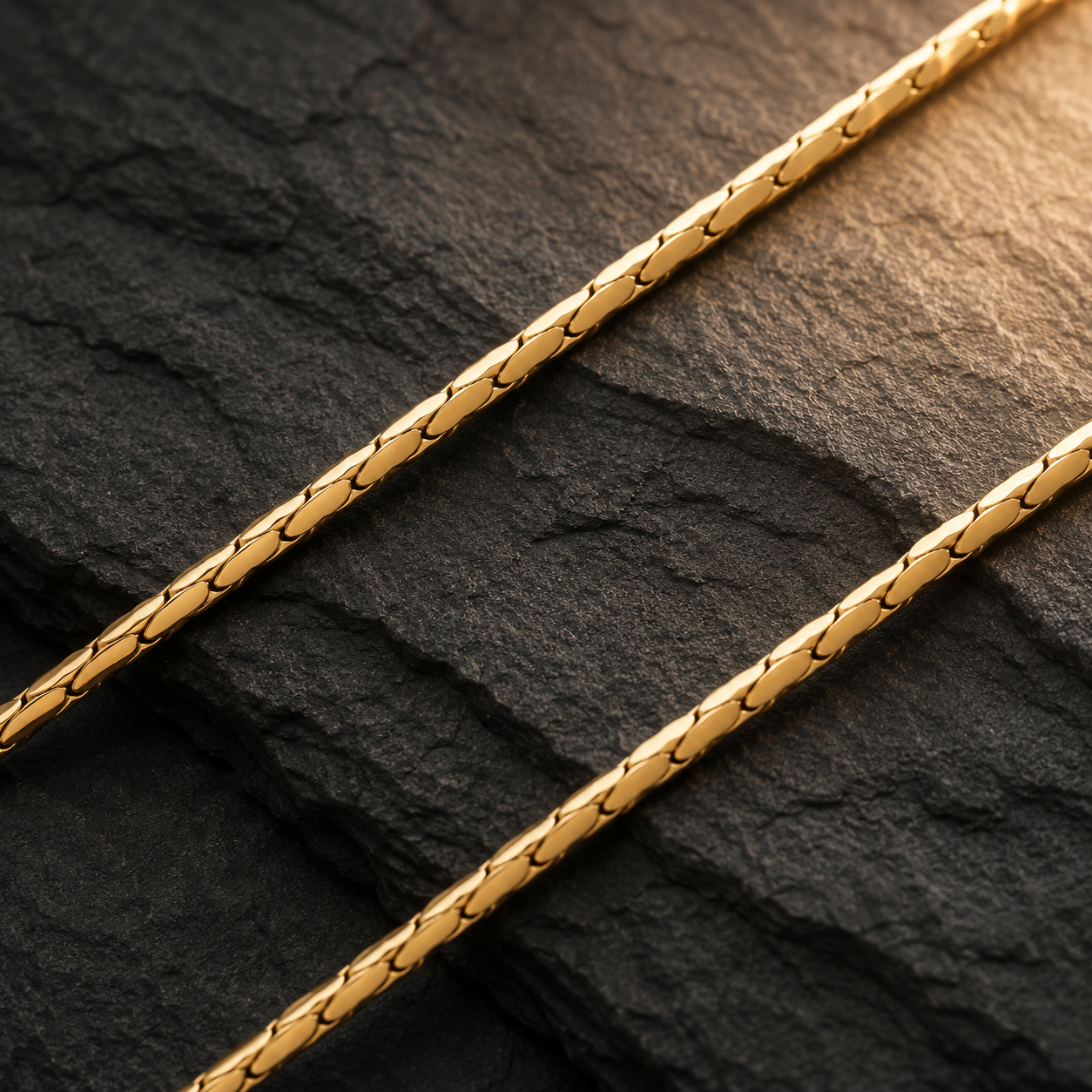 Structured Serpentine Chain - 1.3MM