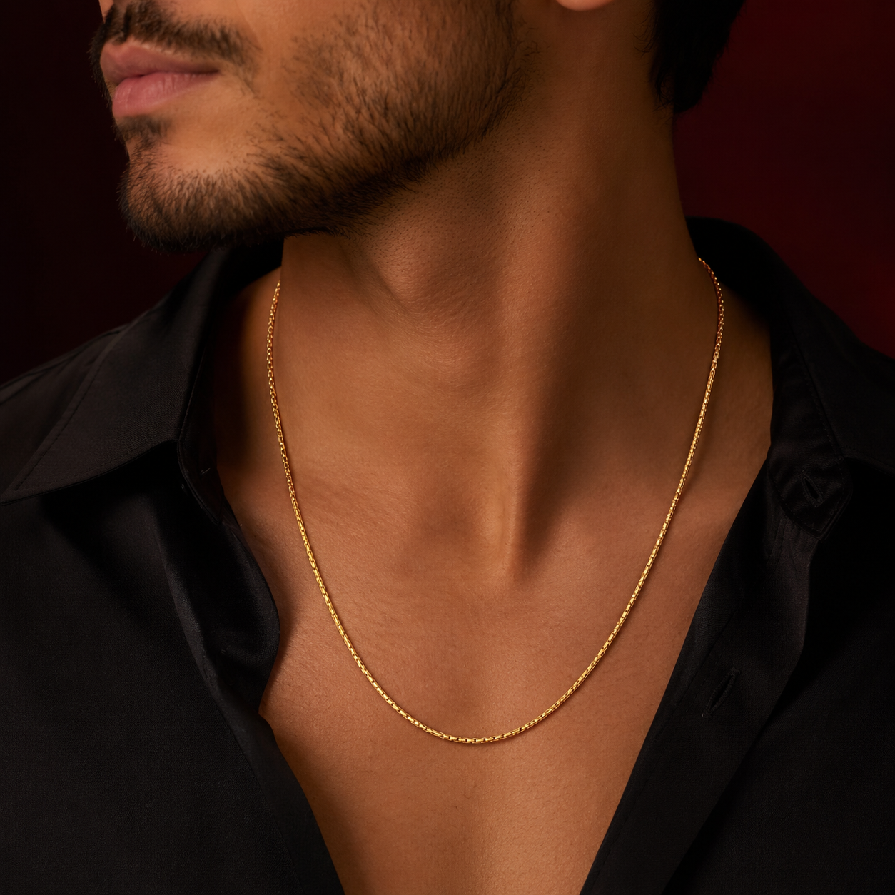 Structured Serpentine Chain - 1.3MM