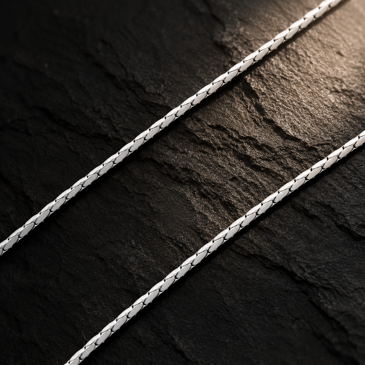 Structured Serpentine Chain - 1.3MM