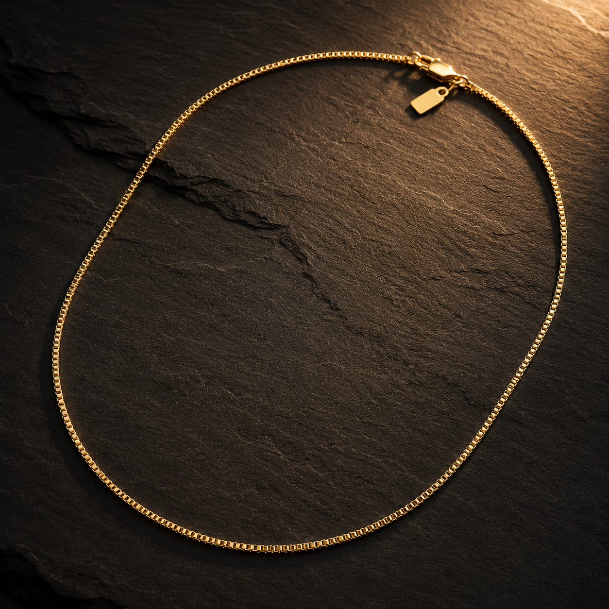 Cubed serpentine Chain - 1.5MM