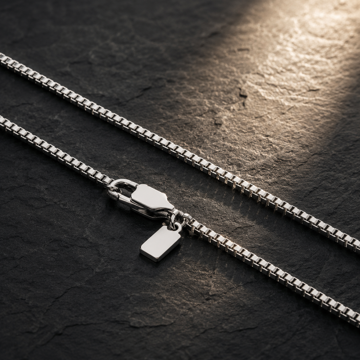 Cubed serpentine Chain - 1.5MM