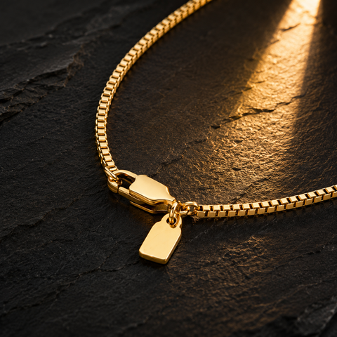 Cubed serpentine Chain - 1.5MM