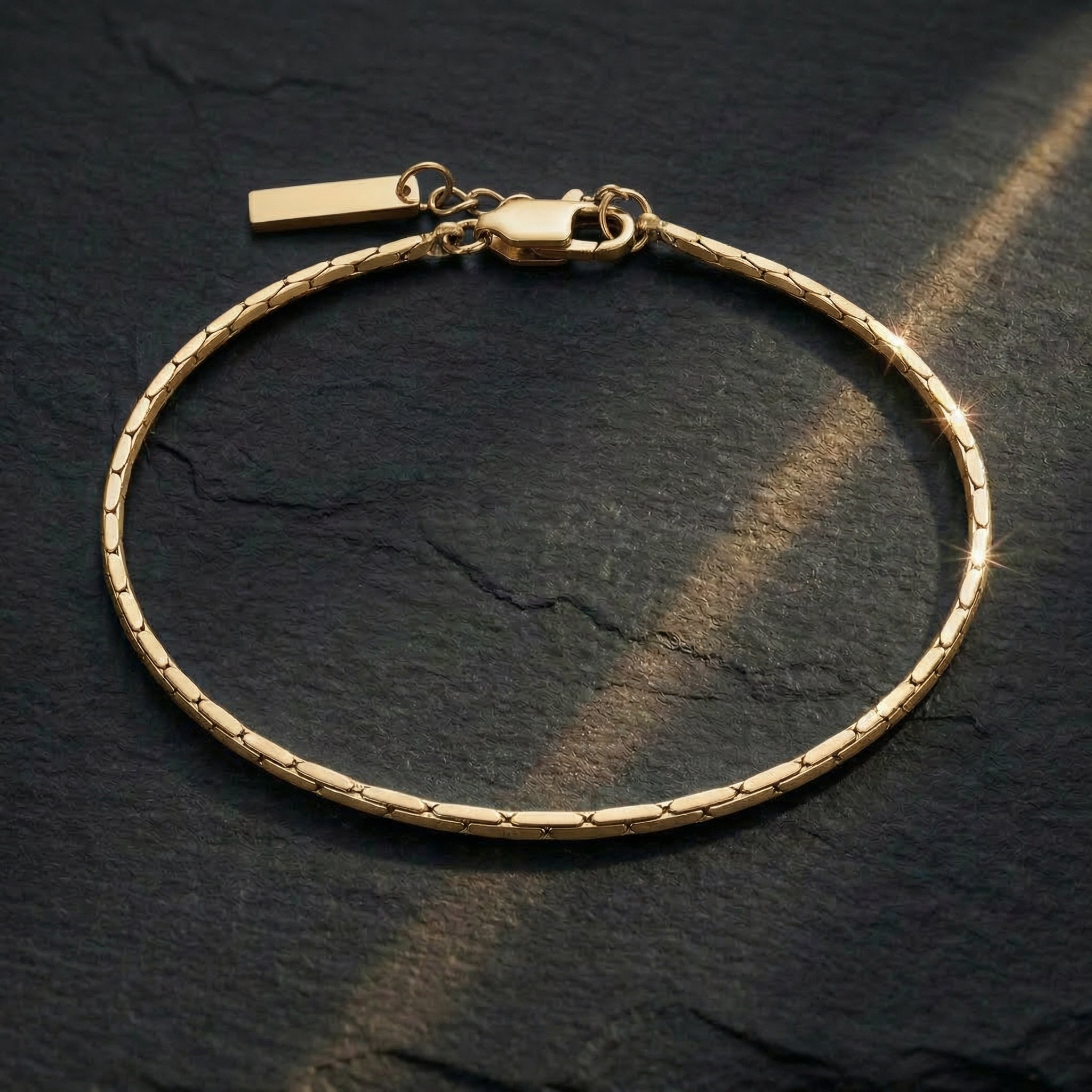 Structured Serpentine Bracelet - 1.3MM