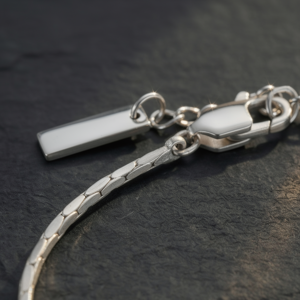 Structured Serpentine Bracelet - 1.3MM