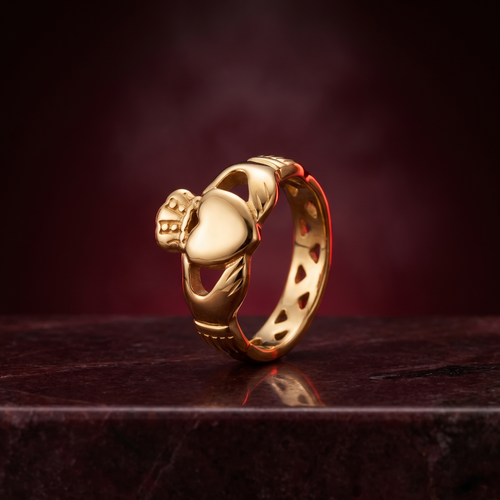 Claddagh Ring - 18K Gold