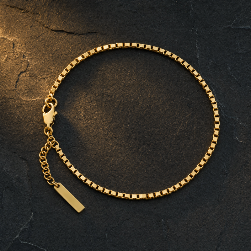 Structured Serpentine Bracelet - 1.3 MM