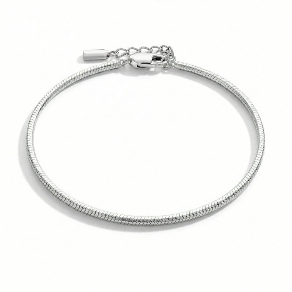 Polished Serpentine Bracelet - 1.8 MM