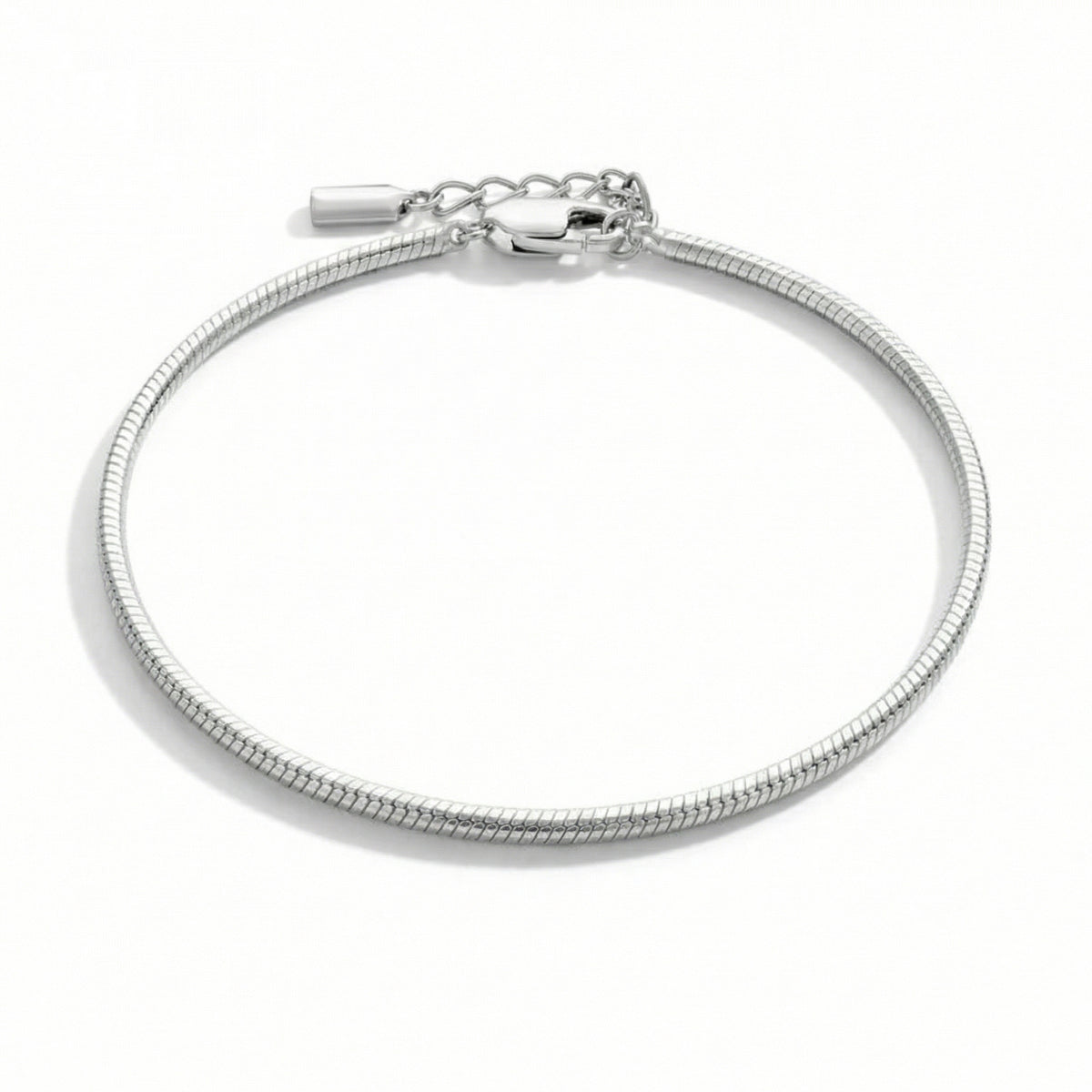 Polished Serpentine Bracelet - 1.8 MM